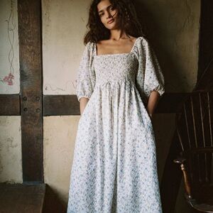 CHRISTY DAWN “KATRINA” 🍃Dress in “SEA SPRAY” Floral, Size M, NWT